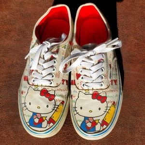 Limited edition hello kitty Vans